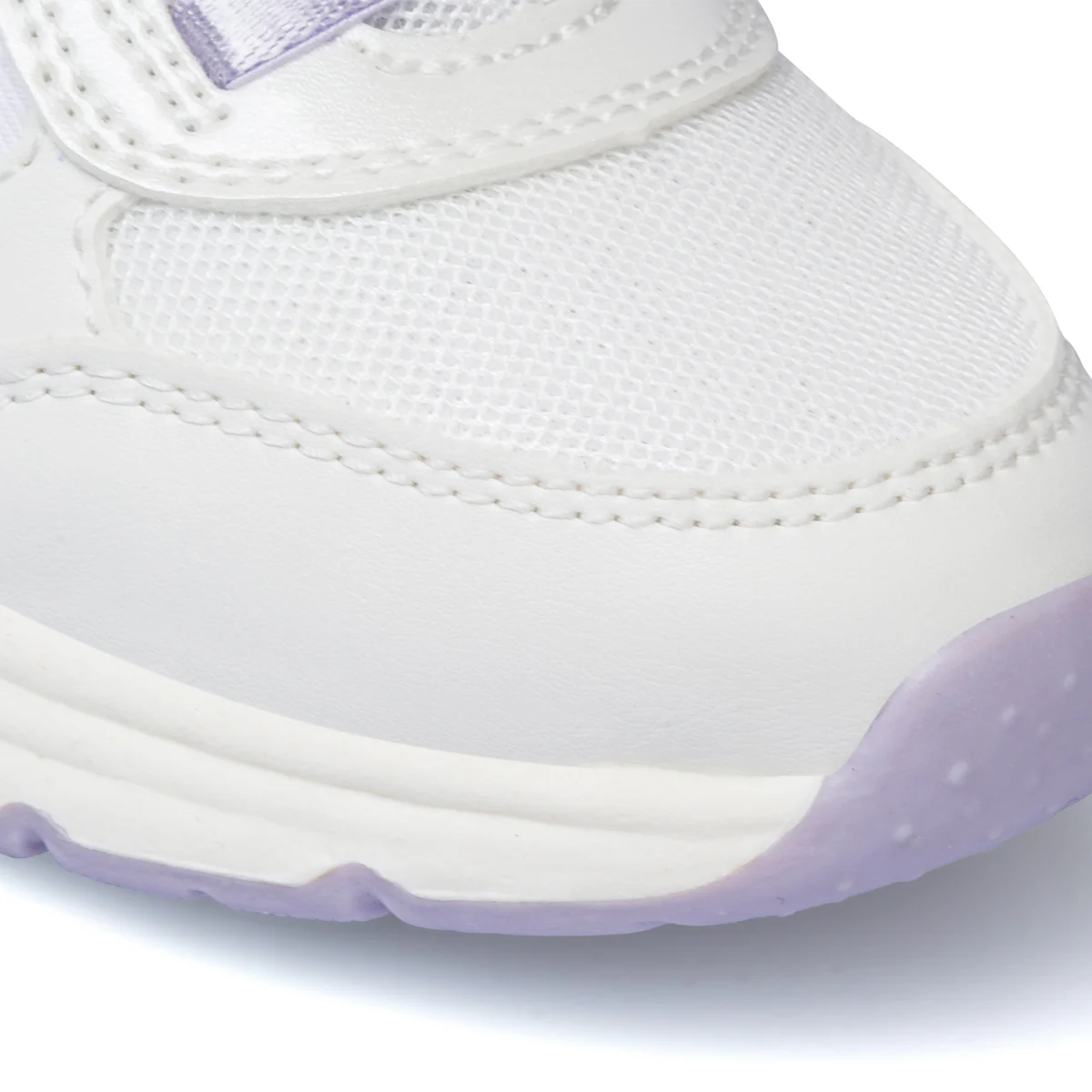 Sneakers da bambina bianche con luci nella suola e stampa La Sirenetta Geox Spaceclub - Image 8