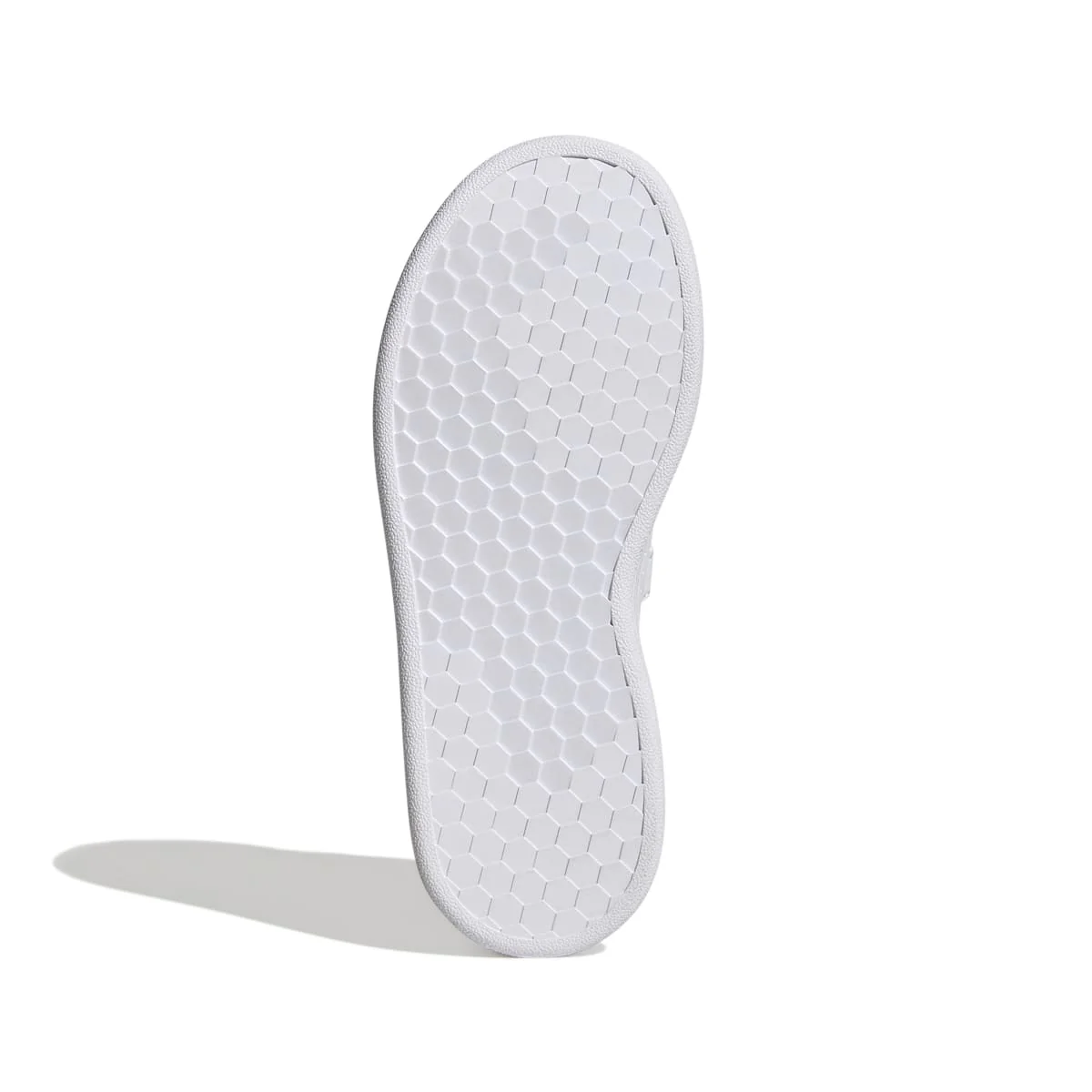 Sneakers da bambina bianche con strisce traforate adidas Advantage Cf C - Image 3