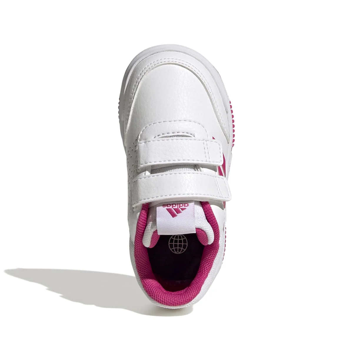 Sneakers da bambina bianche e fucsia con logo adidas Tensaur Sport 2.0 CF I - Image 5