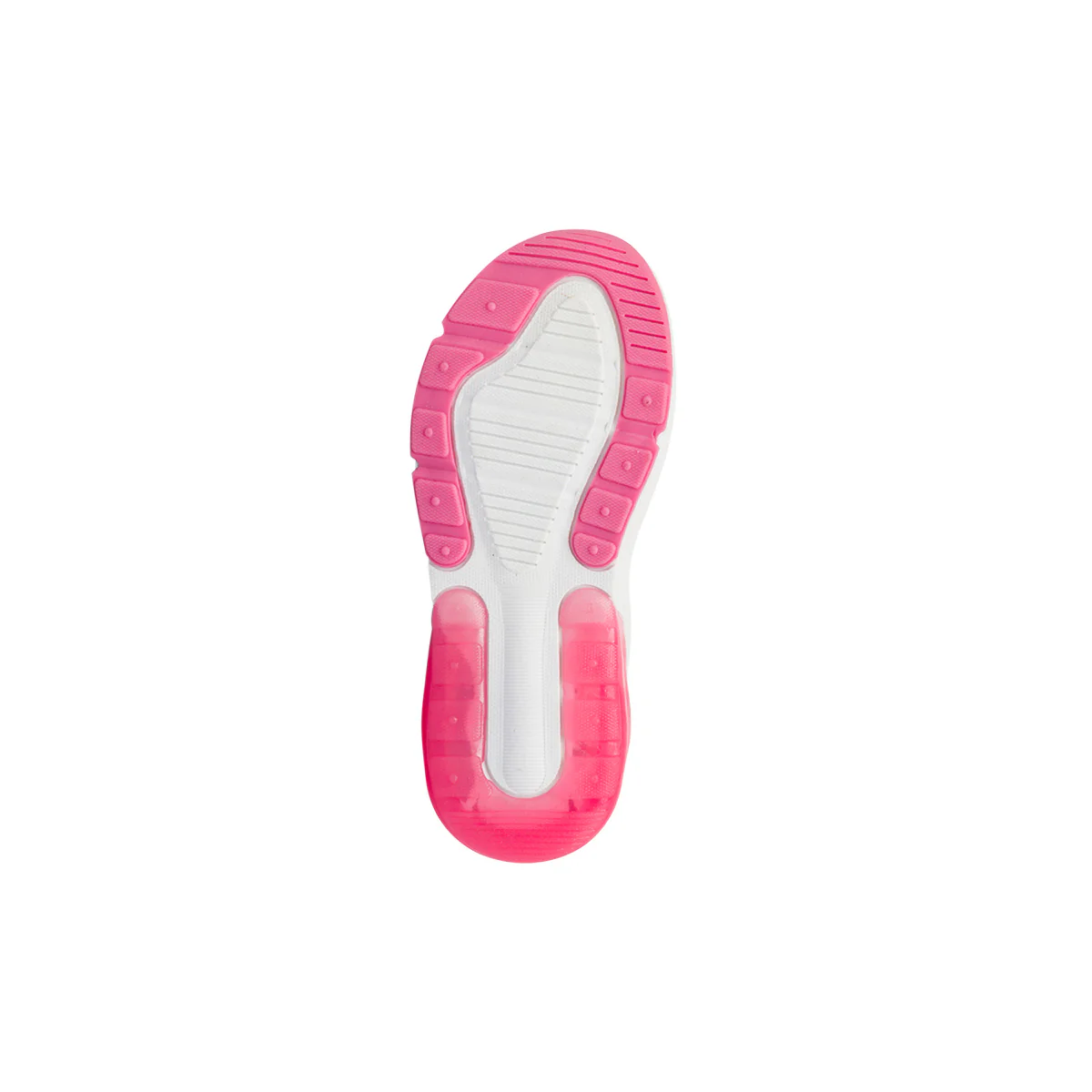 Sneakers da bambina bianche e rosa con luci nella suola Lonsdale - Image 6