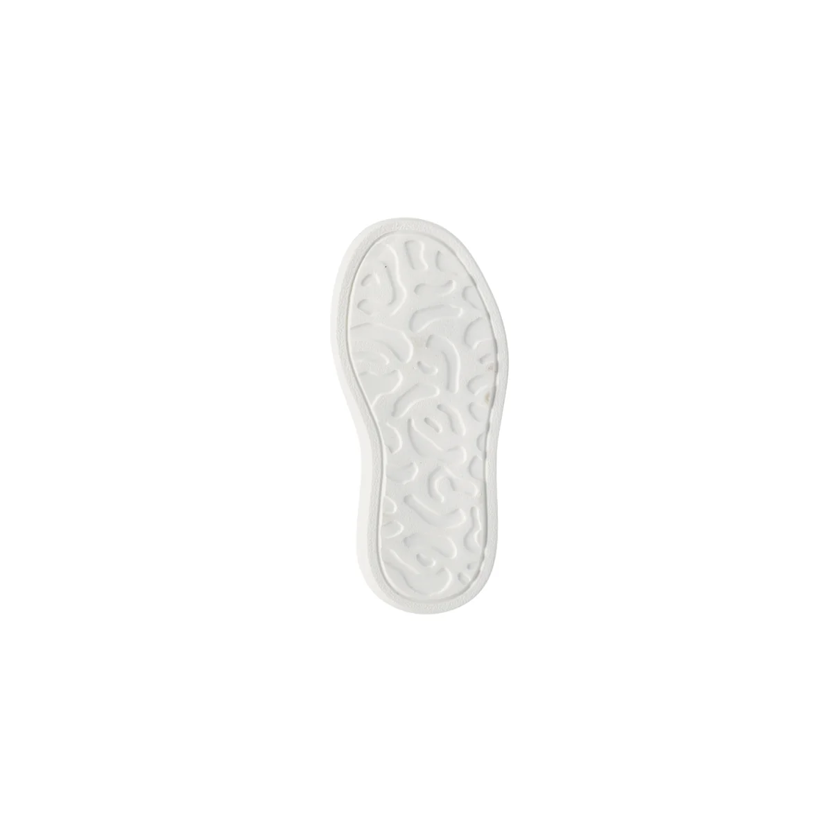 Sneakers da bambina bianche Kappa con strappo e dettagli rosa - Image 4