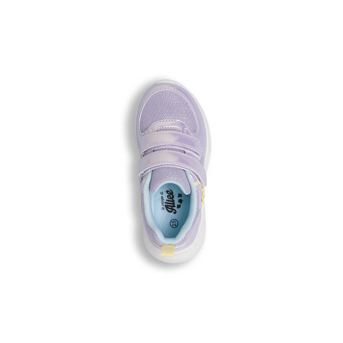 Sneakers da bambina lilla iridescente con strappo Le scarpe di Alice - Image 6
