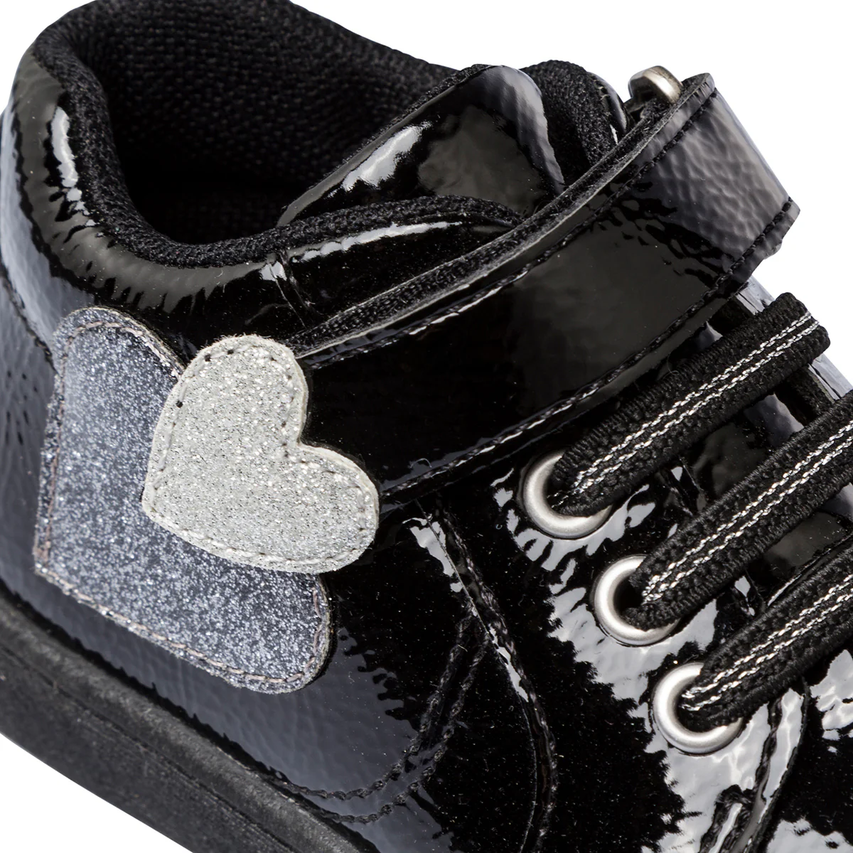 Sneakers da bambina nere effetto vernice Chicco - Image 5