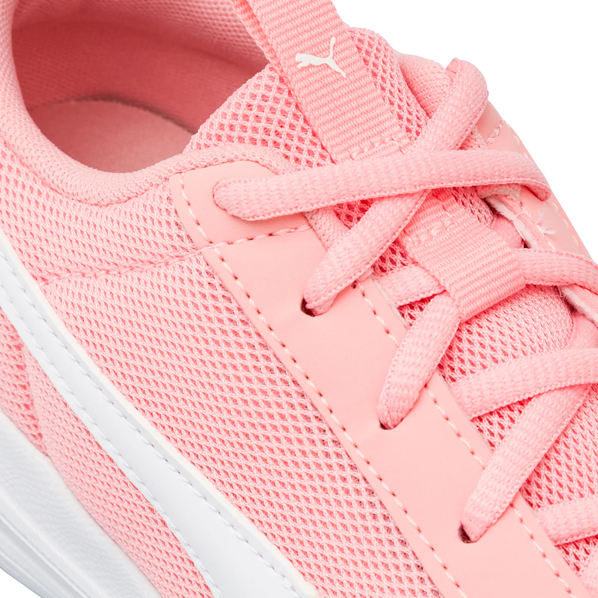 Sneakers da bambina rosa con logo Puma Rickie Runner - Image 5