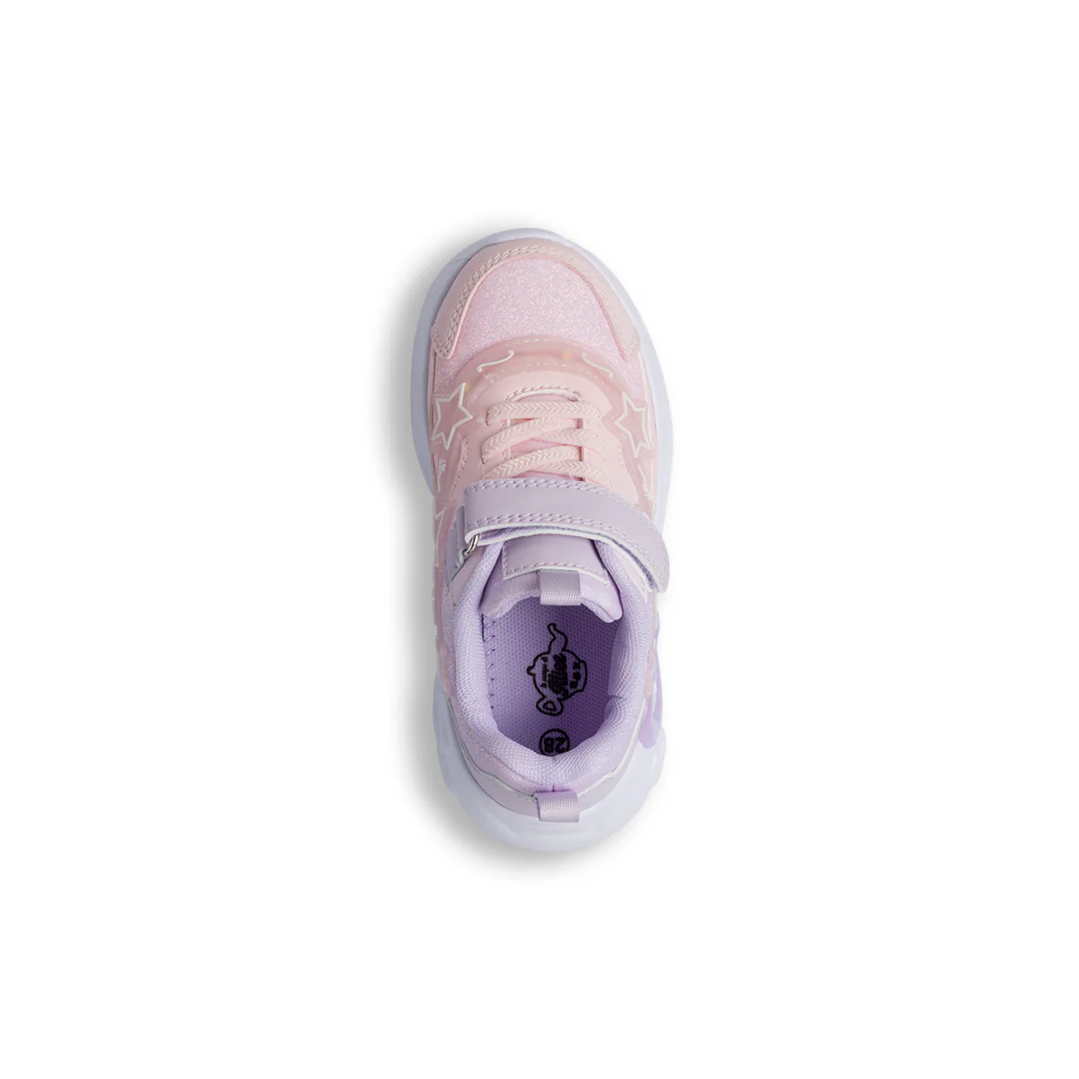 Sneakers da bambina rosa e lilla con luci Le Scarpe di Alice - Image 5