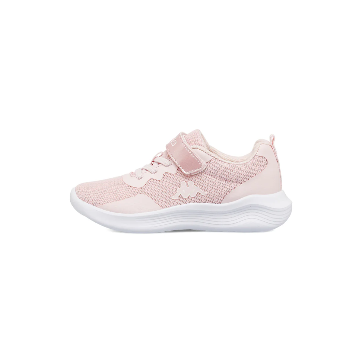 Sneakers da bambina e ragazza rosa Kappa in tessuto mesh con strappo