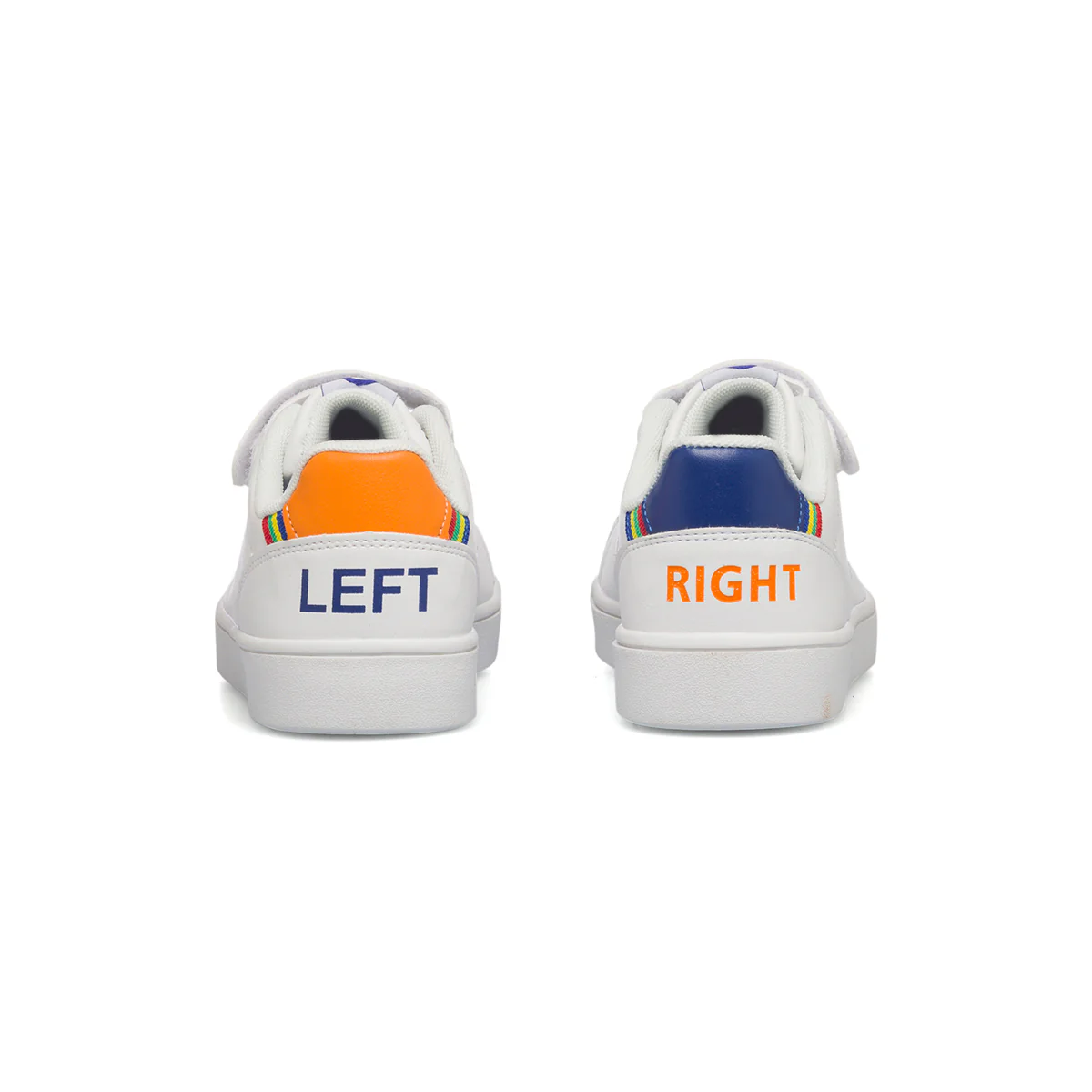 Sneakers da bambino bianche con dettagli blu Benetton Penn Crack - Image 12