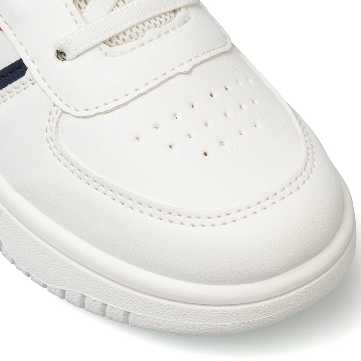 Sneakers da bambino bianche con dettagli blu e rossi Nautica - Image 6