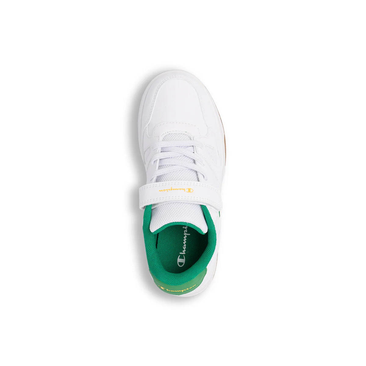 Sneakers da Bambino bianche con dettagli verdi Champion PS Low Cut - Image 6