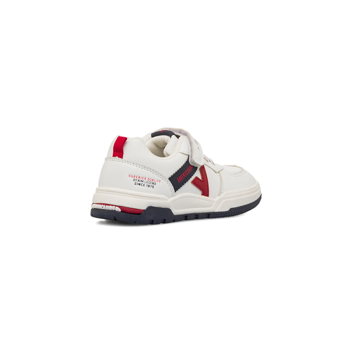 Sneakers da bambino bianche con logo Americanino - Image 3