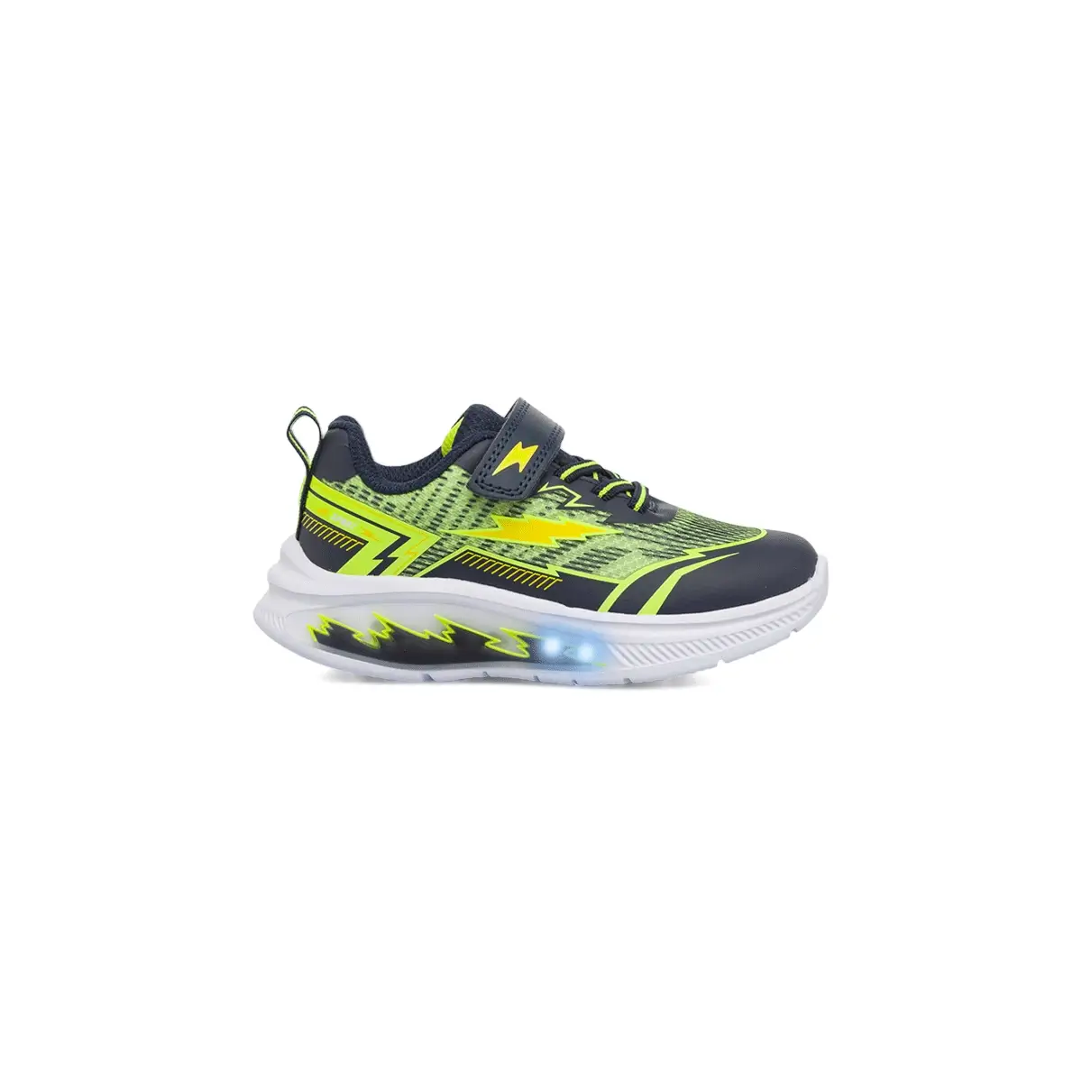 Sneakers da Bambino blu con dettagli lime Birilli&Monelli