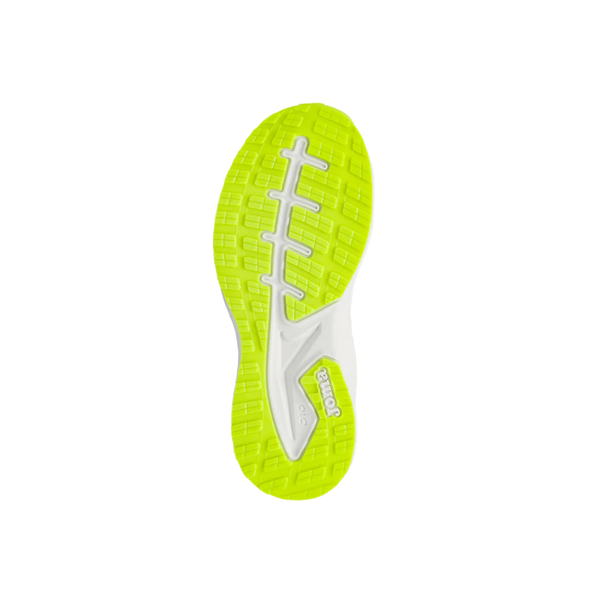 Sneakers da Bambino blu con dettagli verde lime e strappo Joma - Image 4