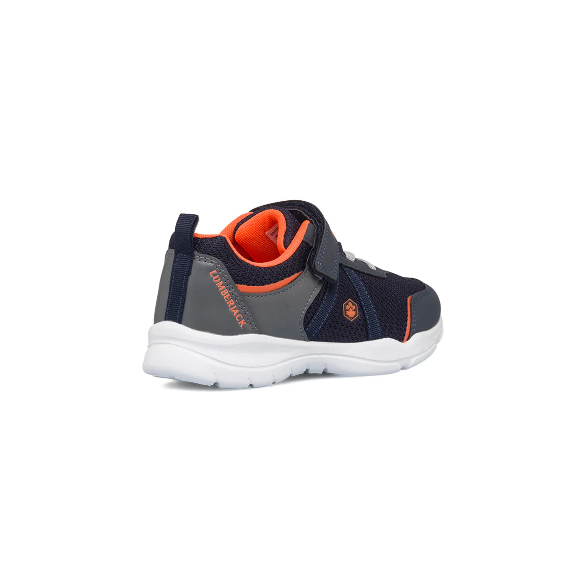 Sneakers da bambino blu con logo laterale Lumberjack Agatha - Image 3