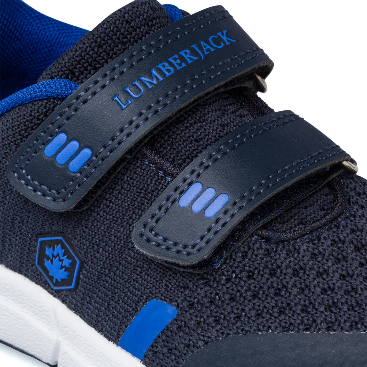 Sneakers da bambino blu con logo laterale Lumberjack Beaver - Image 5