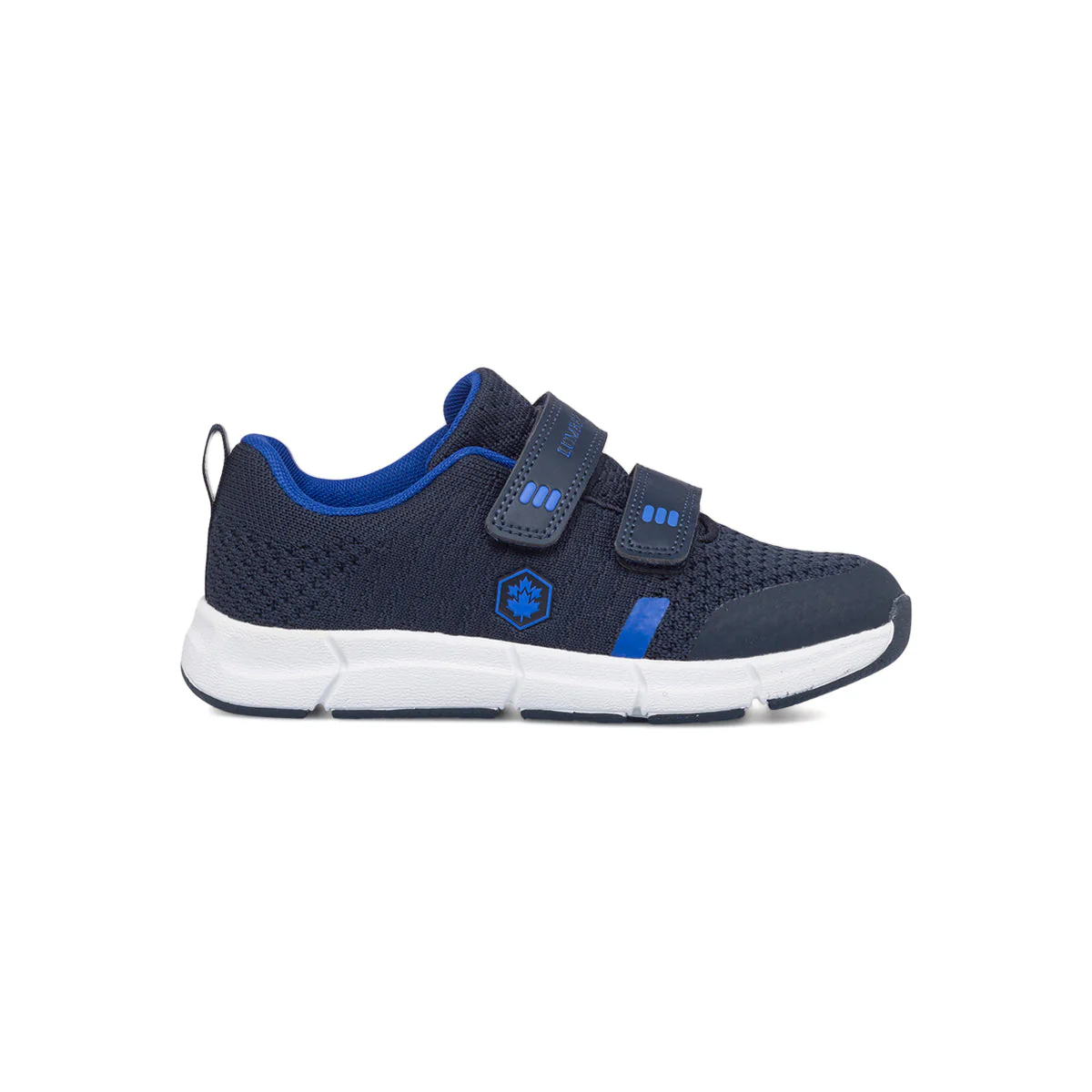 Sneakers da bambino blu con logo laterale Lumberjack Beaver