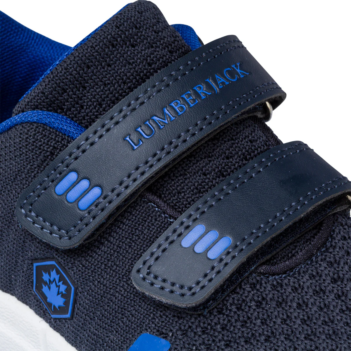 Sneakers da bambino blu con logo laterale Lumberjack Beaver - Image 5