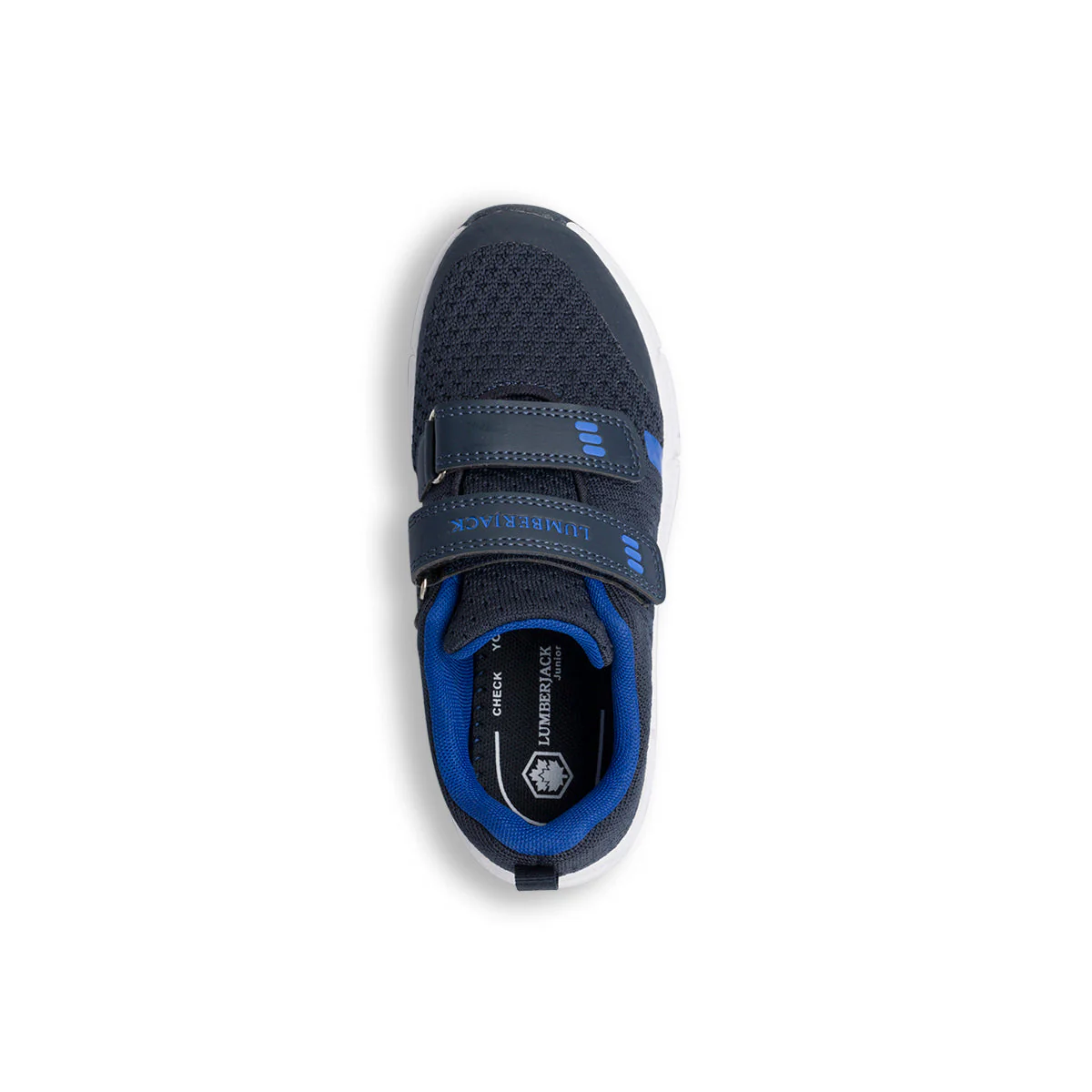 Sneakers da bambino blu con logo laterale Lumberjack Beaver - Image 6