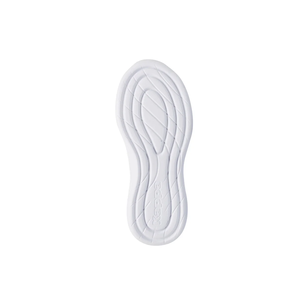 Sneakers da bambino blu e arancione Kappa chiusura a strappo - Image 4