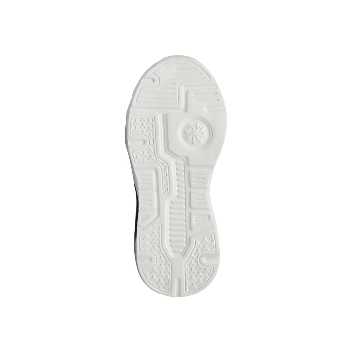 Sneakers da bambino blu in tessuto con luci nella suola Navigare - Image 4