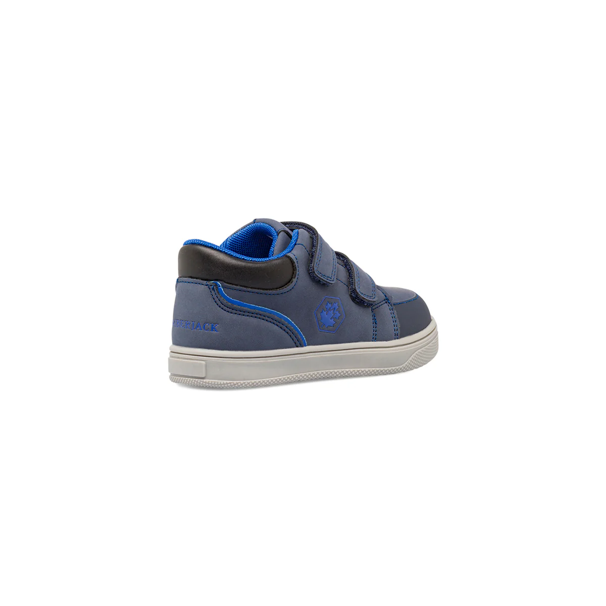 Sneakers da bambino blu Lumberjack con doppia chiusura in velcro - Image 3