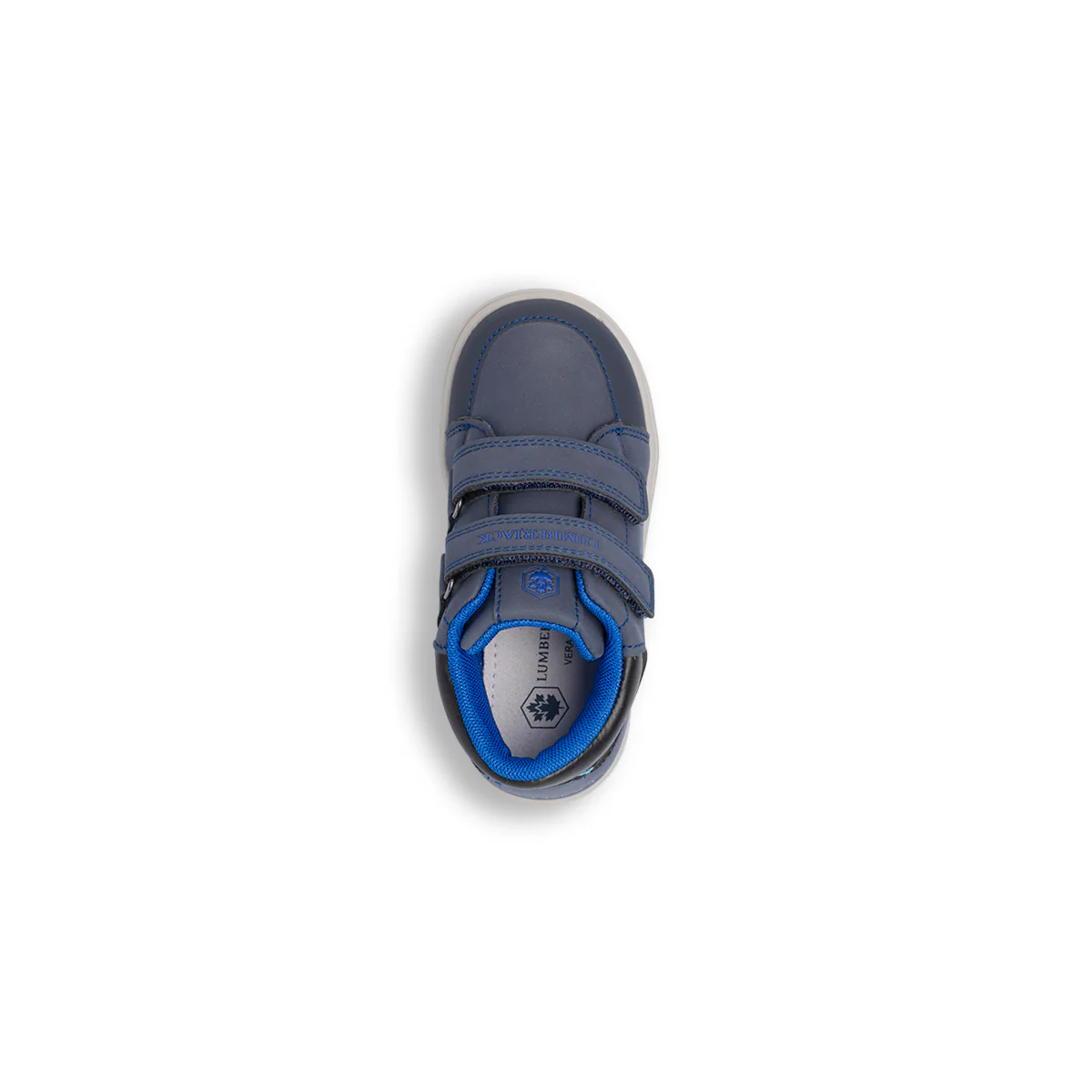 Sneakers da bambino blu Lumberjack con doppia chiusura in velcro - Image 6
