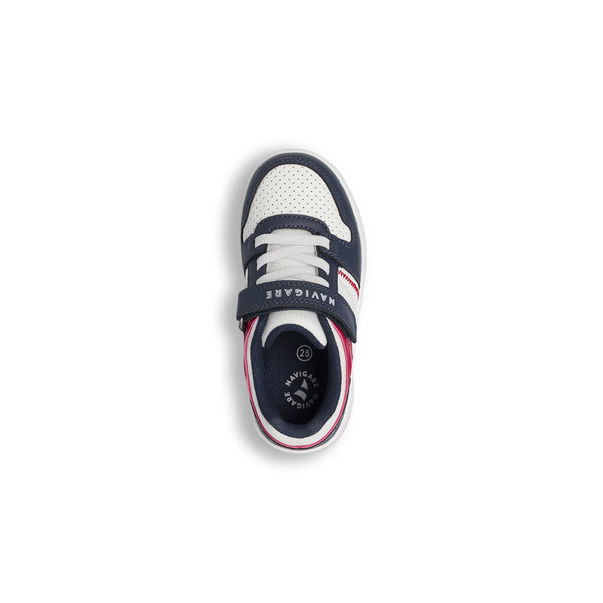 Sneakers da bambino blu Navigare con dettagli bianchi e rossi - Image 5