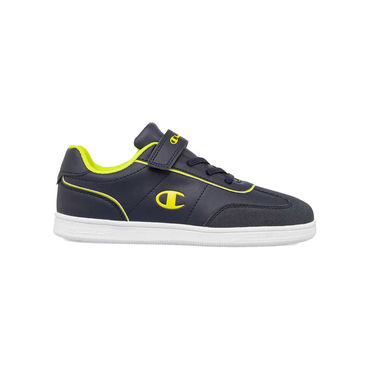 Sneakers da bambino blu navy e verde fluo Champion Prestige - Image 6