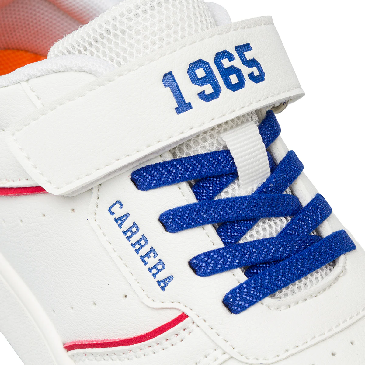 Sneakers da Bambino e Ragazzo Bianche con dettagli a contrasto Carrera - Image 4