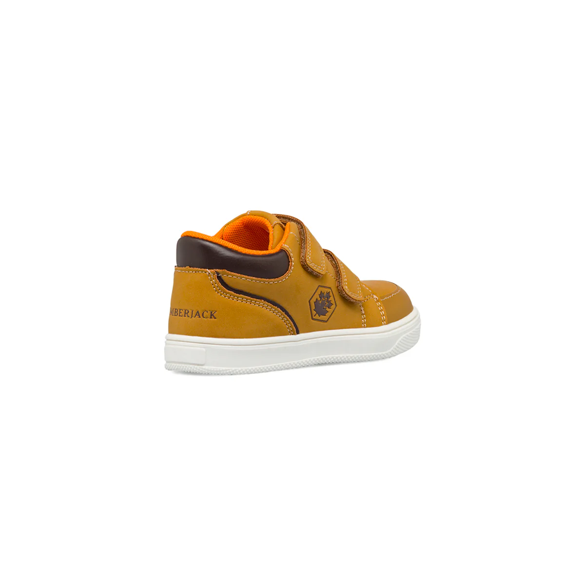 Sneakers da bambino gialle con chiusura a strappi Lumberjack - Image 3
