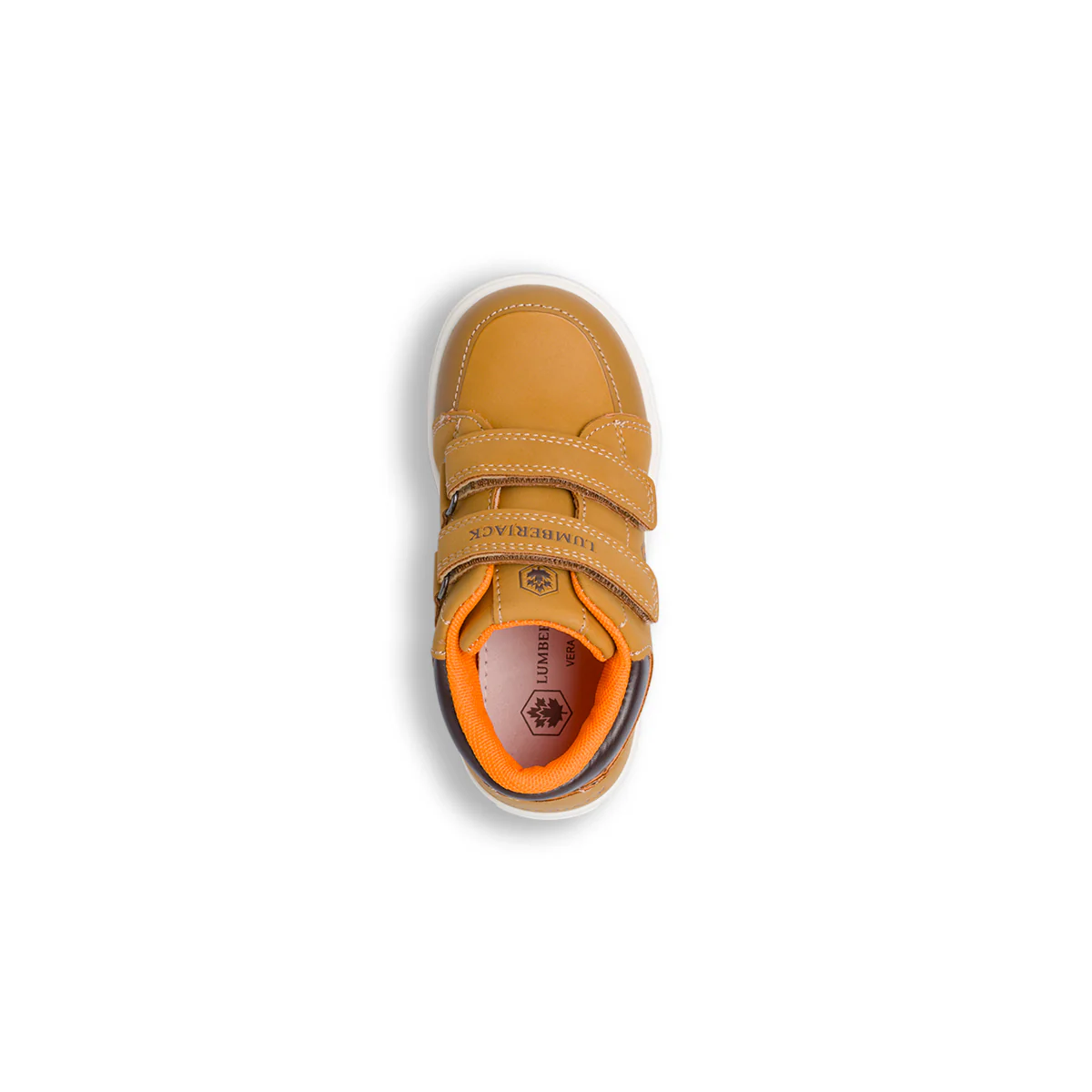 Sneakers da bambino gialle con chiusura a strappi Lumberjack - Image 5