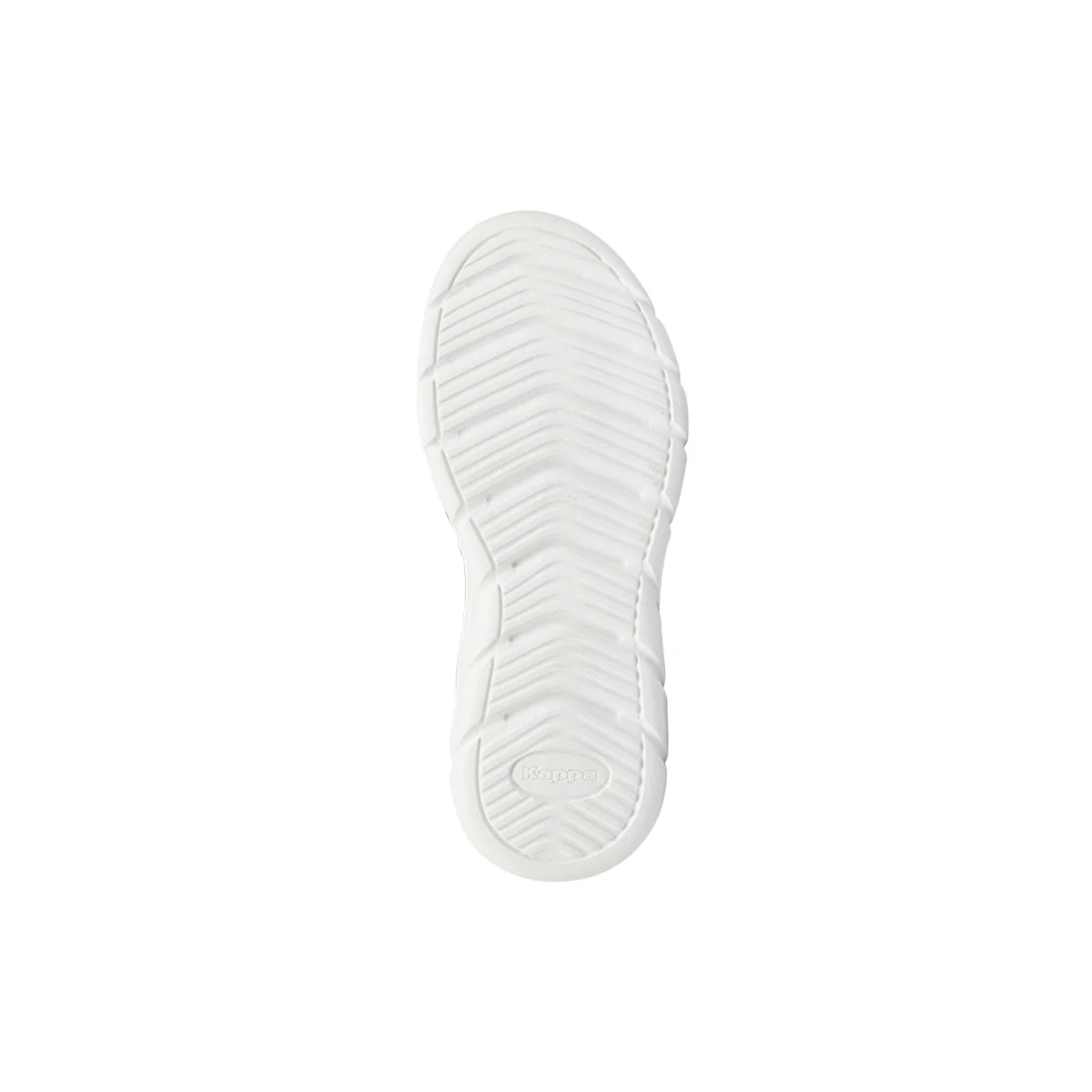 Sneakers da bambino Kappa blu e argento con strappo in velcro - Image 4