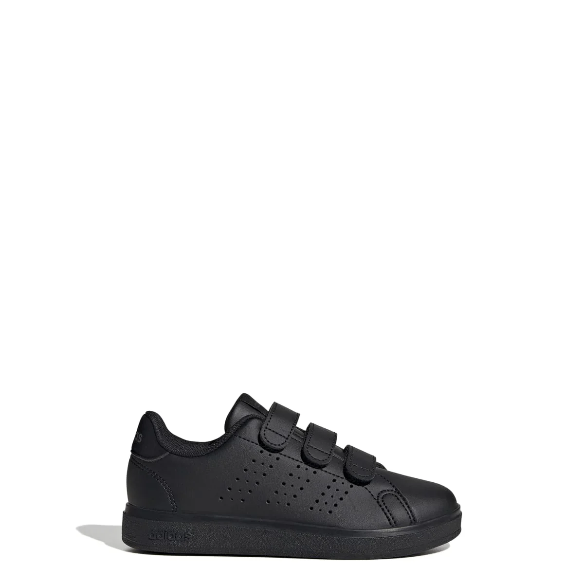 Sneakers da bambino nere con logo adidas Advantage Base 2.0 - Image 4