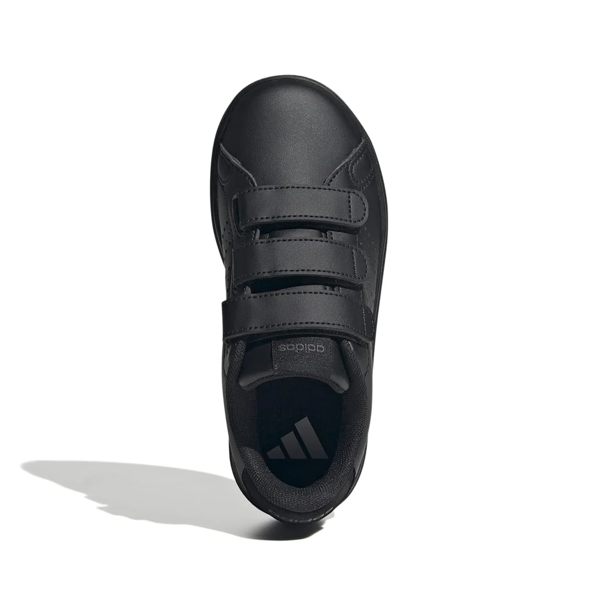 Sneakers da bambino nere con logo adidas Advantage Base 2.0 - Image 5
