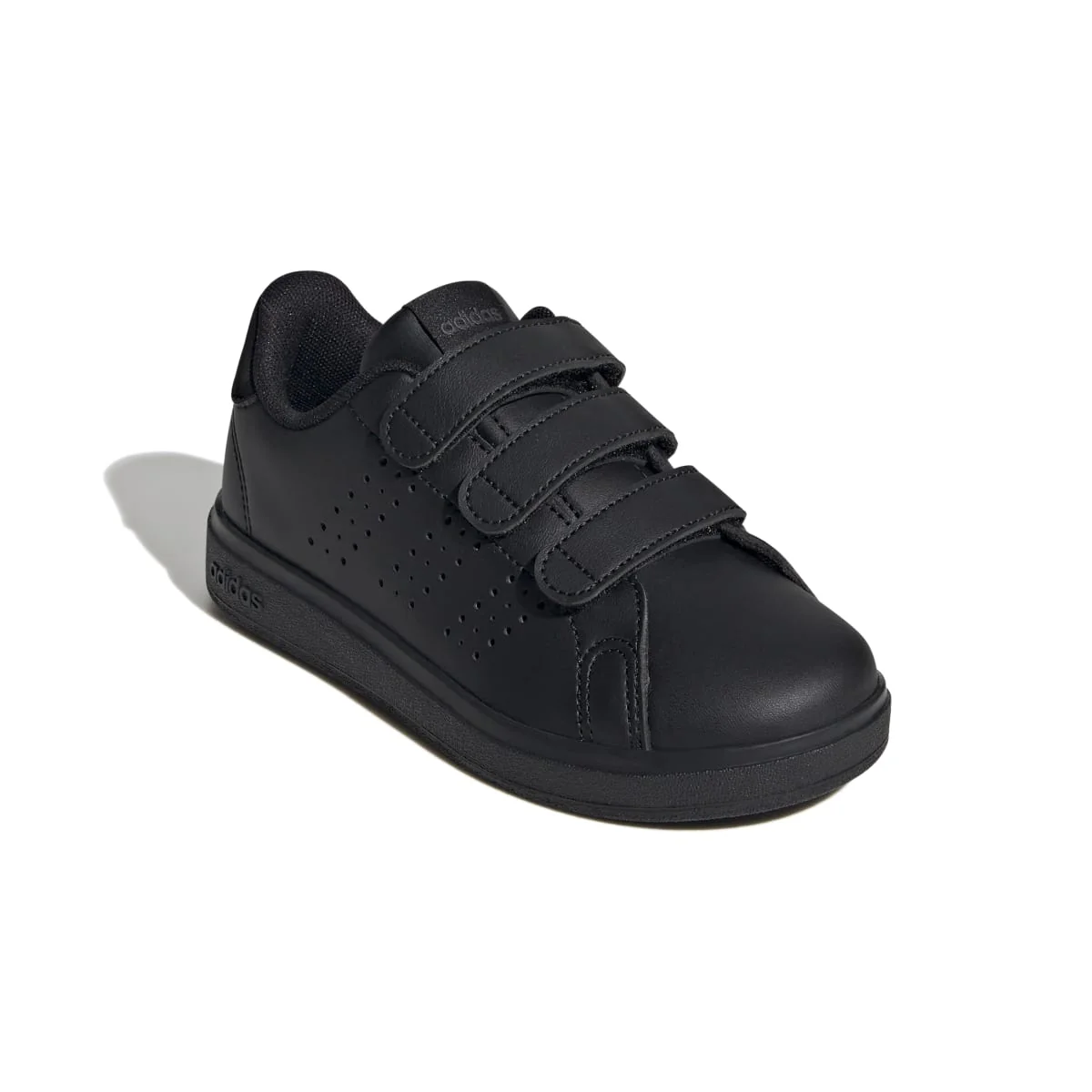 Sneakers da bambino nere con logo adidas Advantage Base 2.0 - Image 8