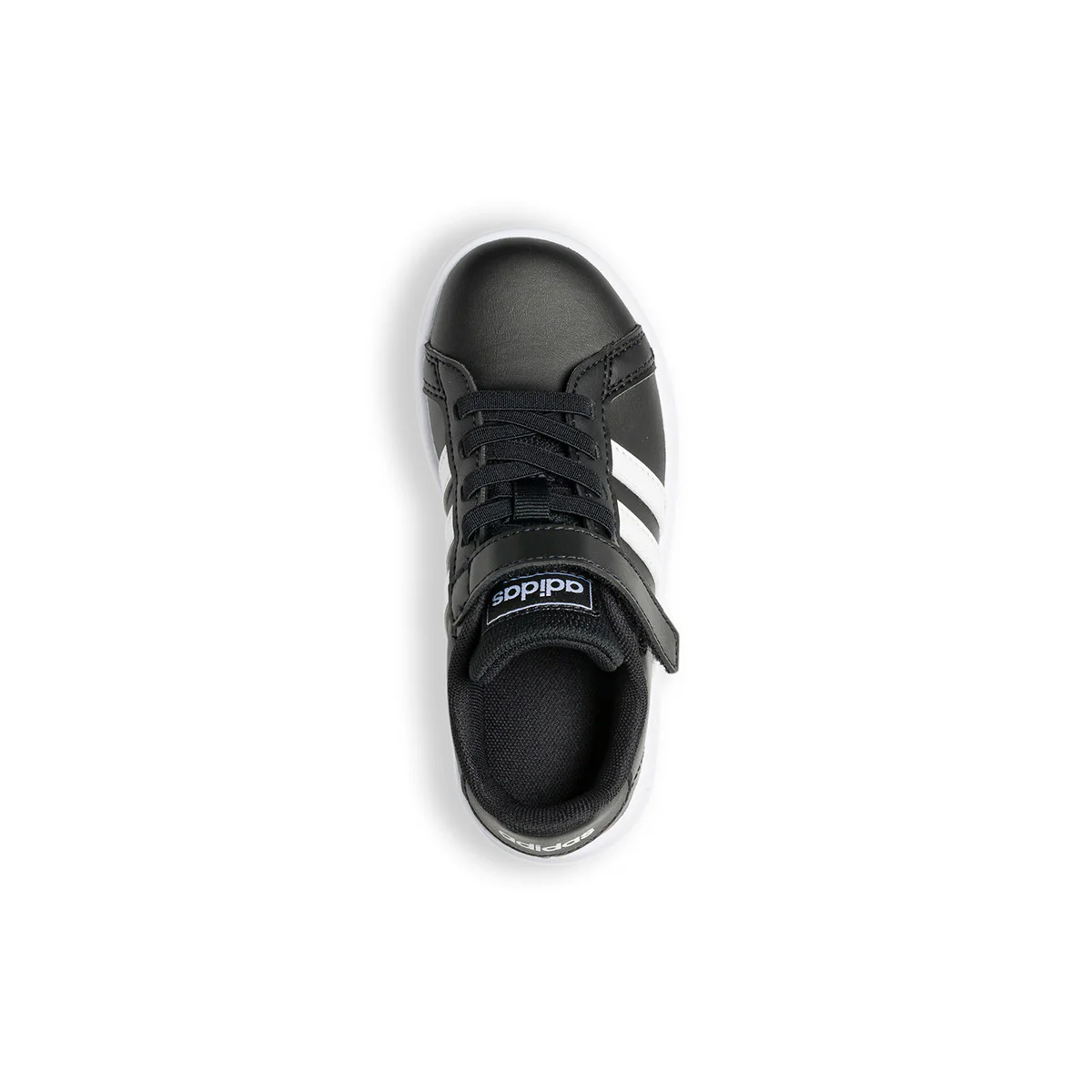 Sneakers da bambino nere con strisce a contrasto adidas Grand Court - Image 8