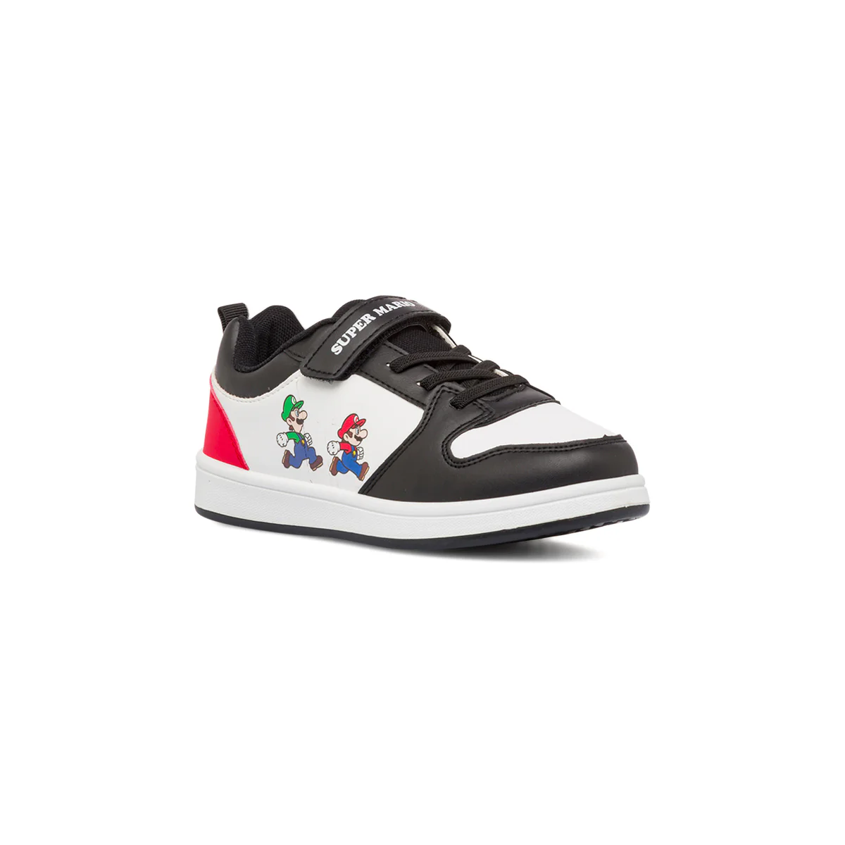 Sneakers da bambino nere e rosse Super Mario - Image 2