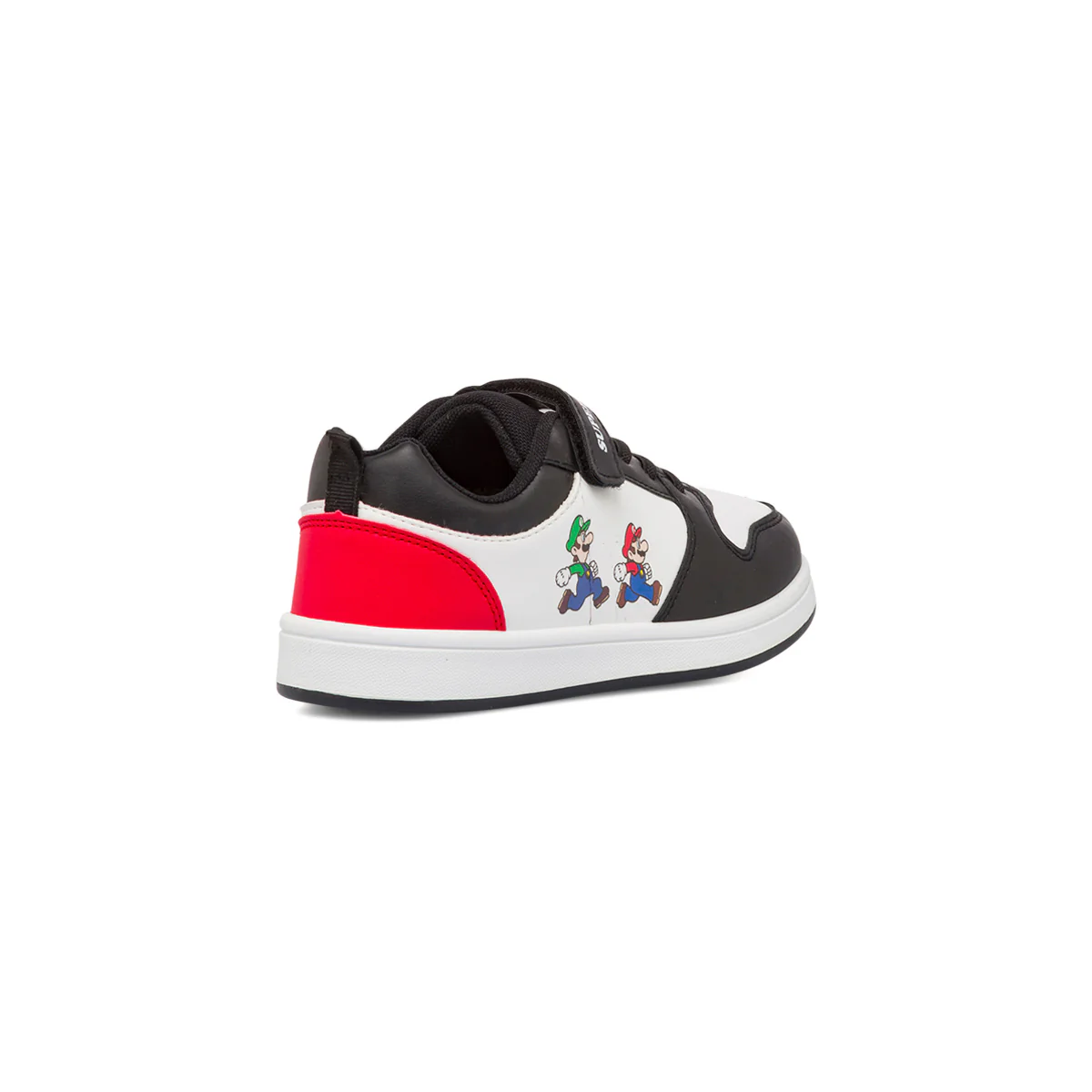 Sneakers da bambino nere e rosse Super Mario - Image 3