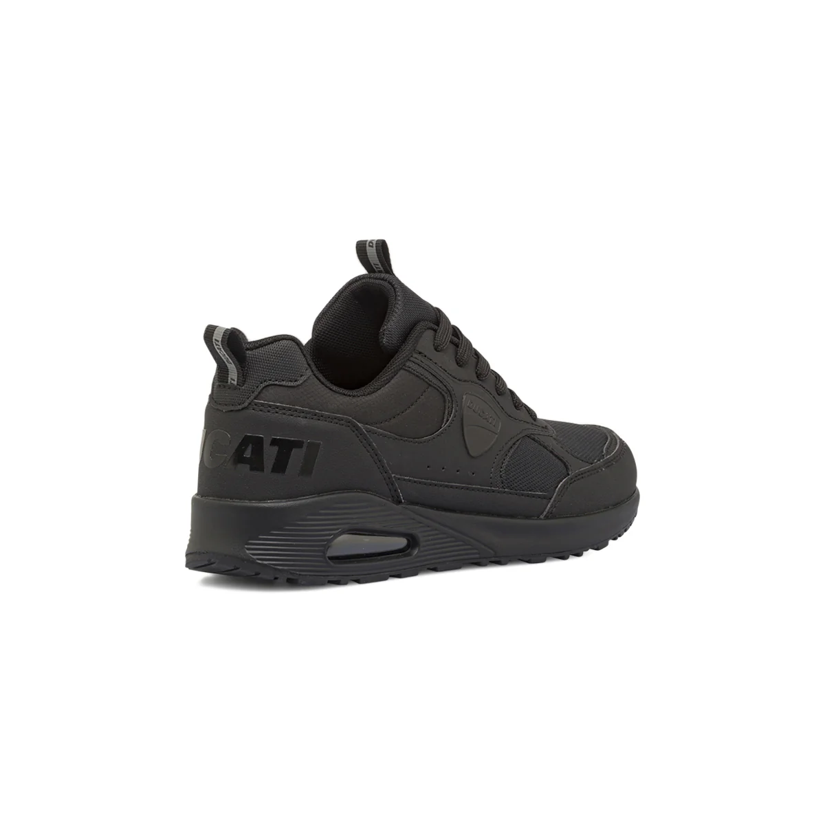 Sneakers da ragazzo nere modello sportivo con lacci Ducati - Image 3