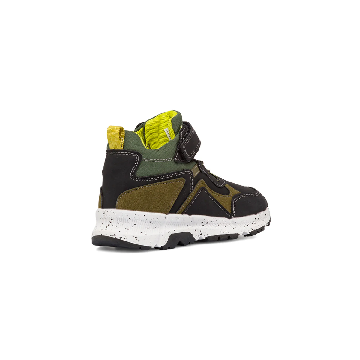 Sneakers da bambino neri e verde militare Birilli&Monelli - Image 3