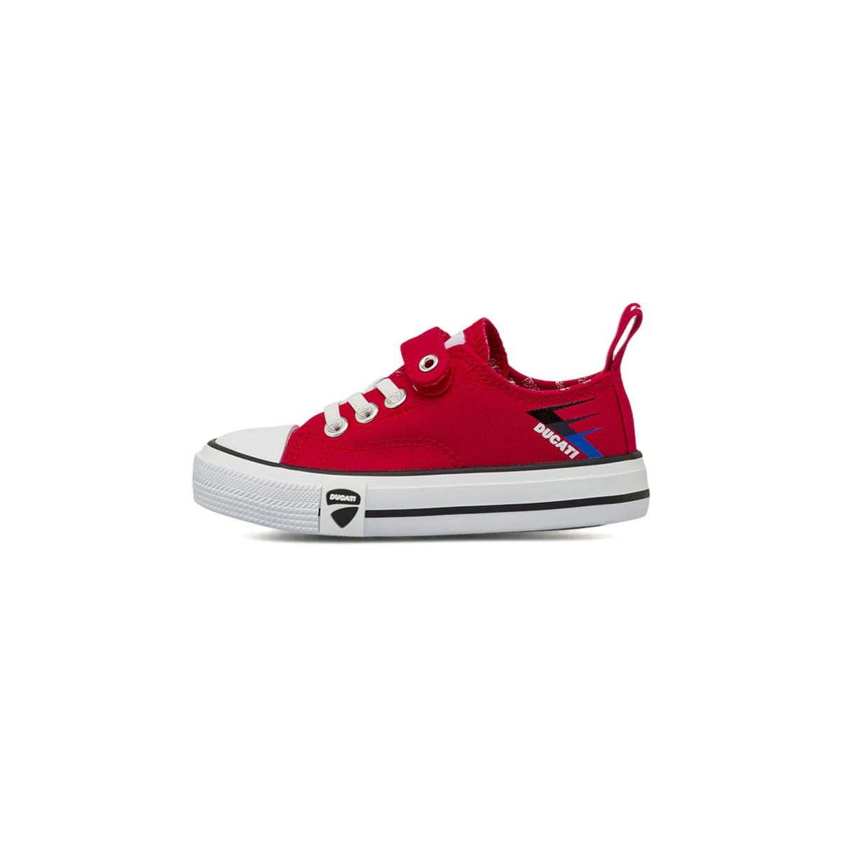 Sneakers da Bambino Rosse con strappo Ducati