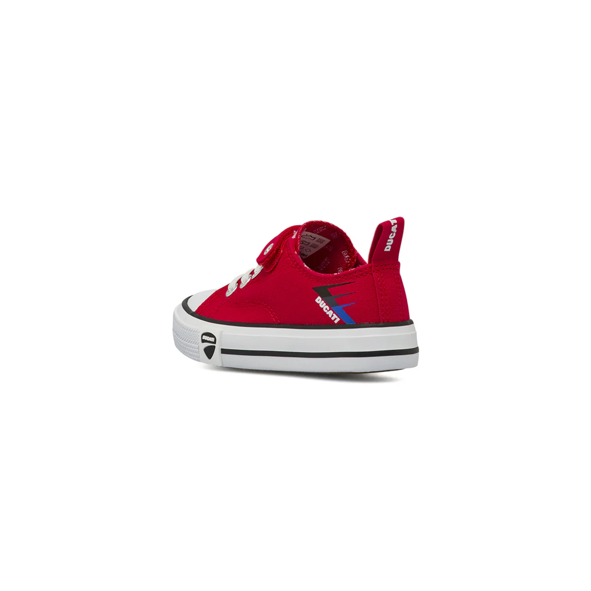 Sneakers da Bambino Rosse con strappo Ducati - Image 3