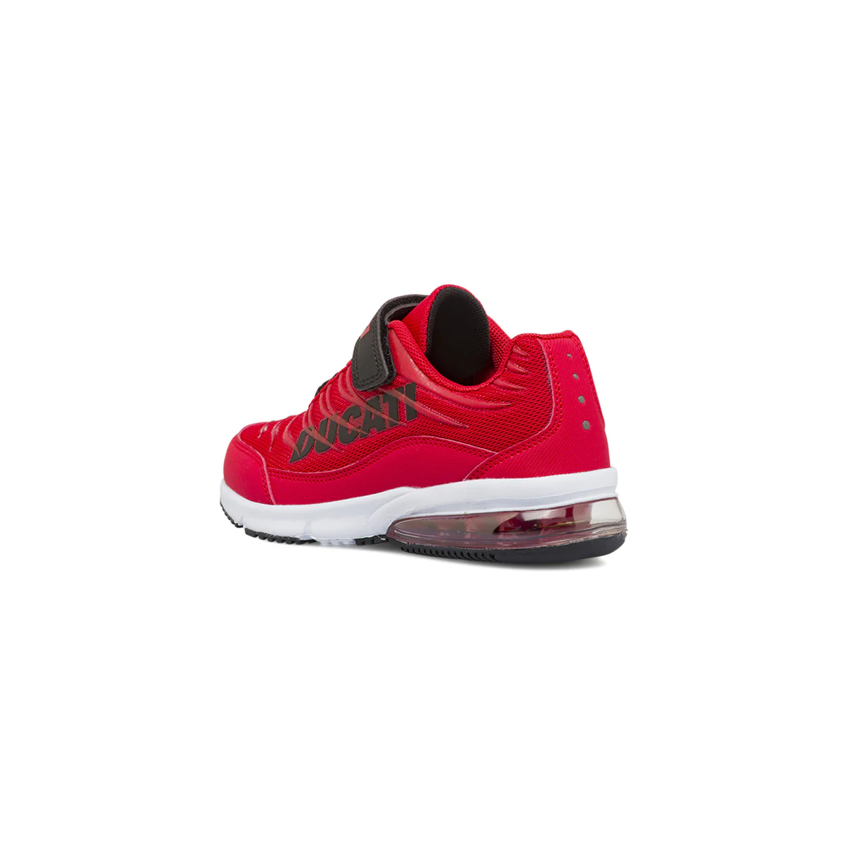 Sneakers da bambino rosse con strappo in velcro Ducati - Image 3