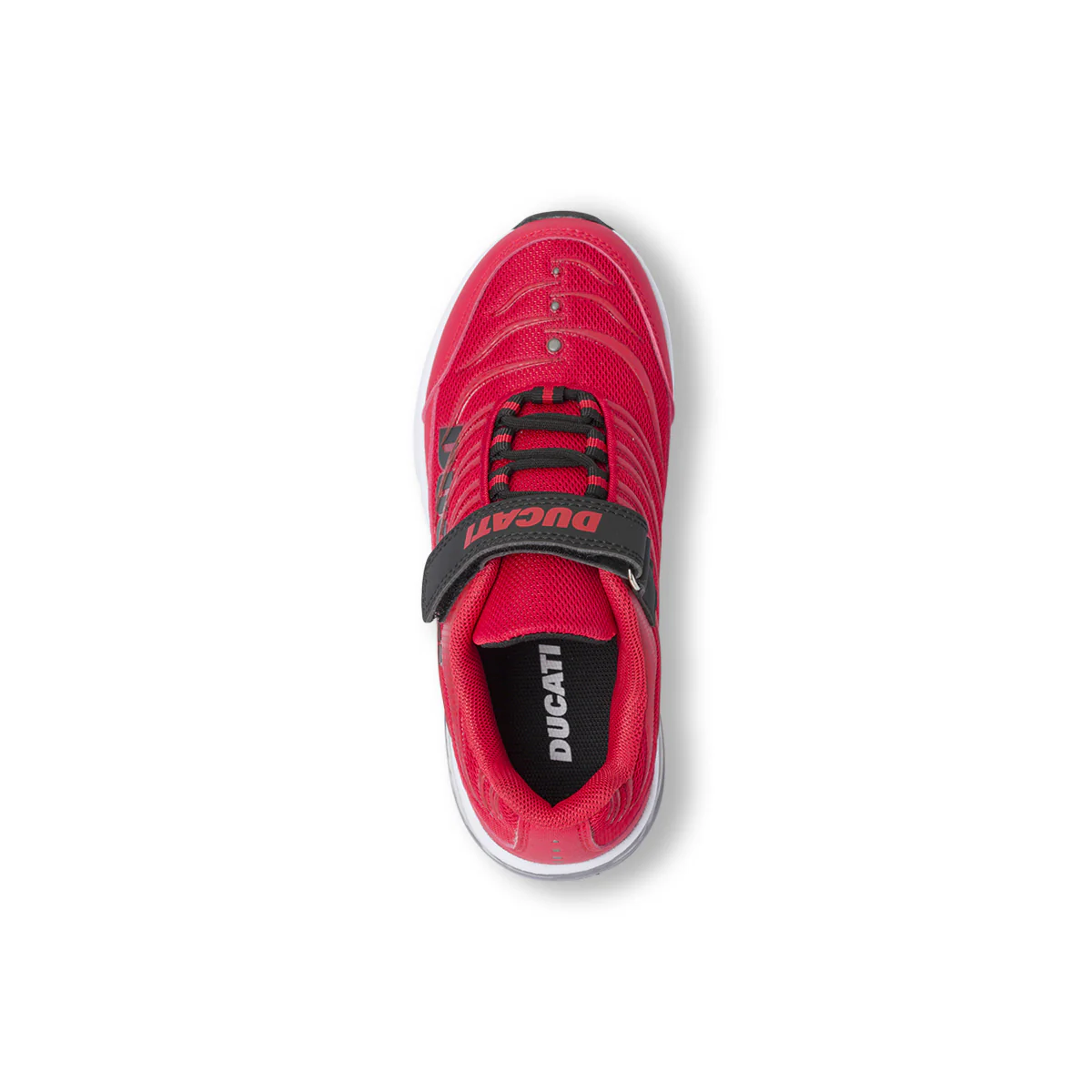 Sneakers da bambino rosse con strappo in velcro Ducati - Image 5