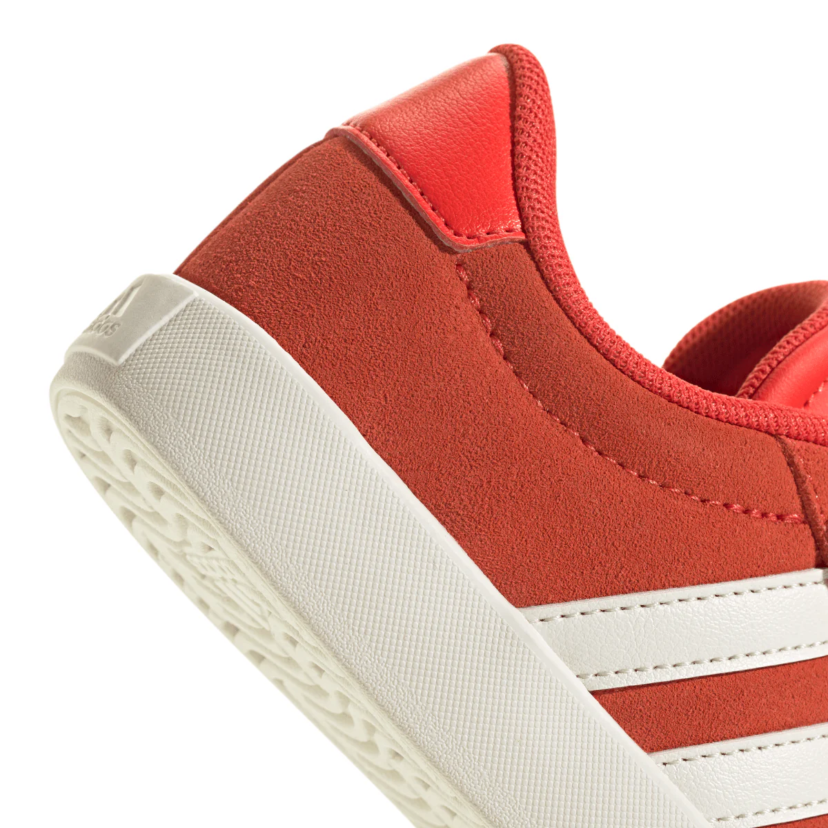 Sneakers da bambino rosse effetto scamosciato adidas VL Court 3.0 - Image 5