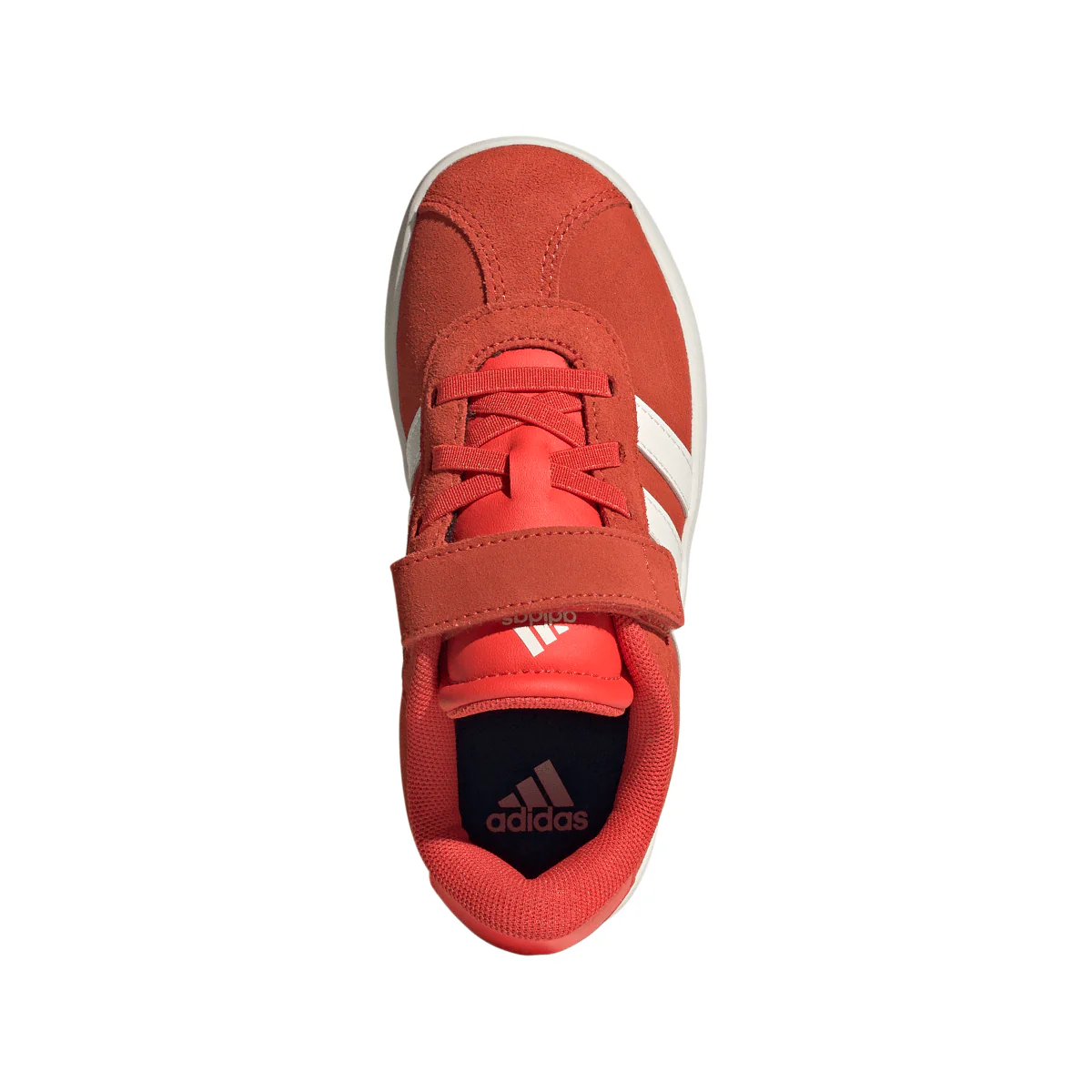 Sneakers da bambino rosse effetto scamosciato adidas VL Court 3.0 - Image 9