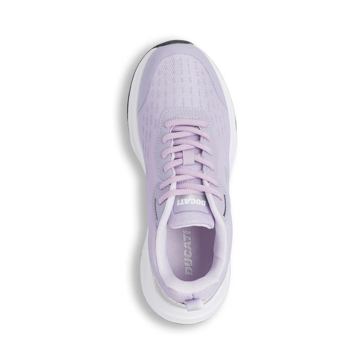 Sneakers da donna argento e lilla con logo Ducati Titanium - Image 6