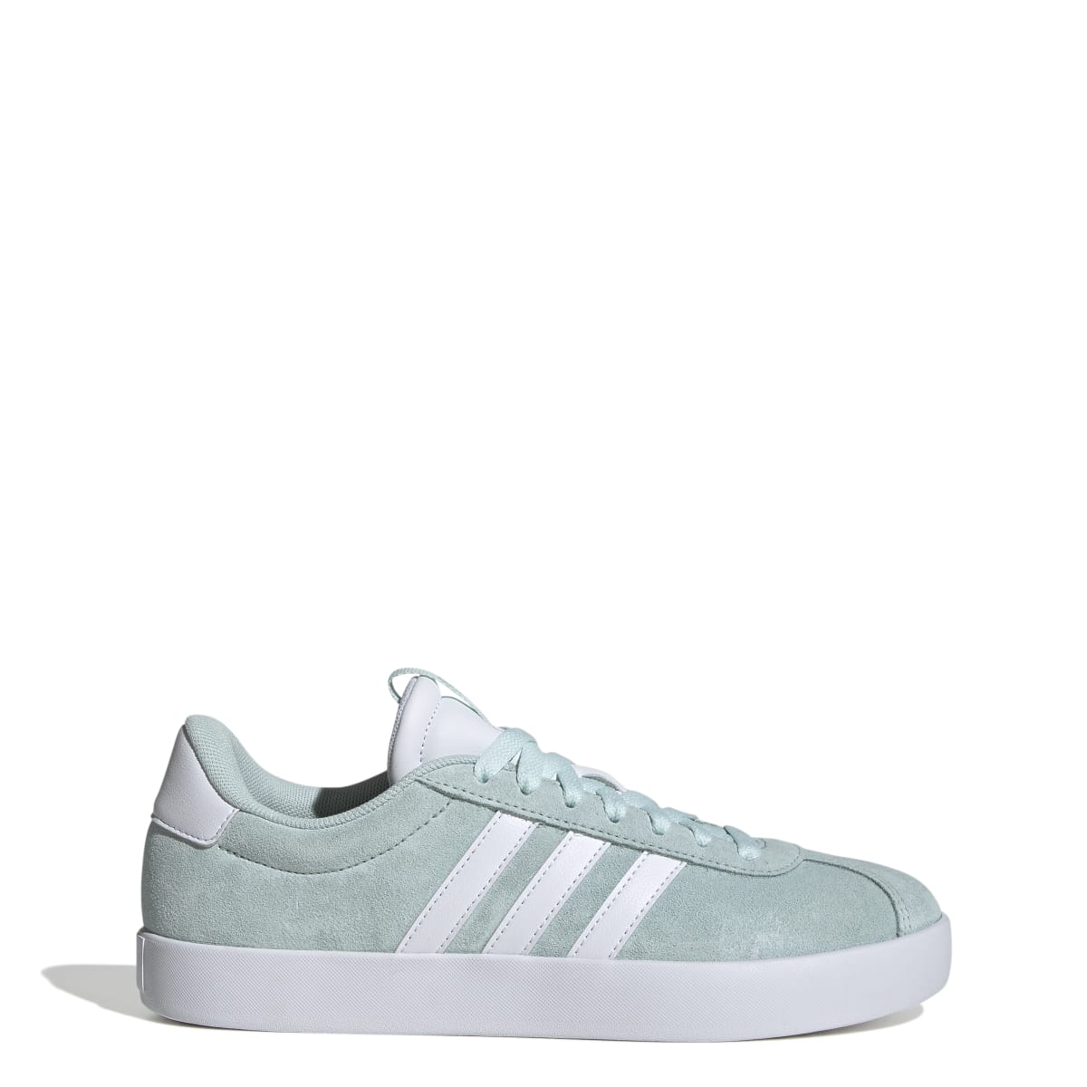 Sneakers da donna azzzurre turchese in pelle scamosciata adidas VL Court 3.0 - Image 2