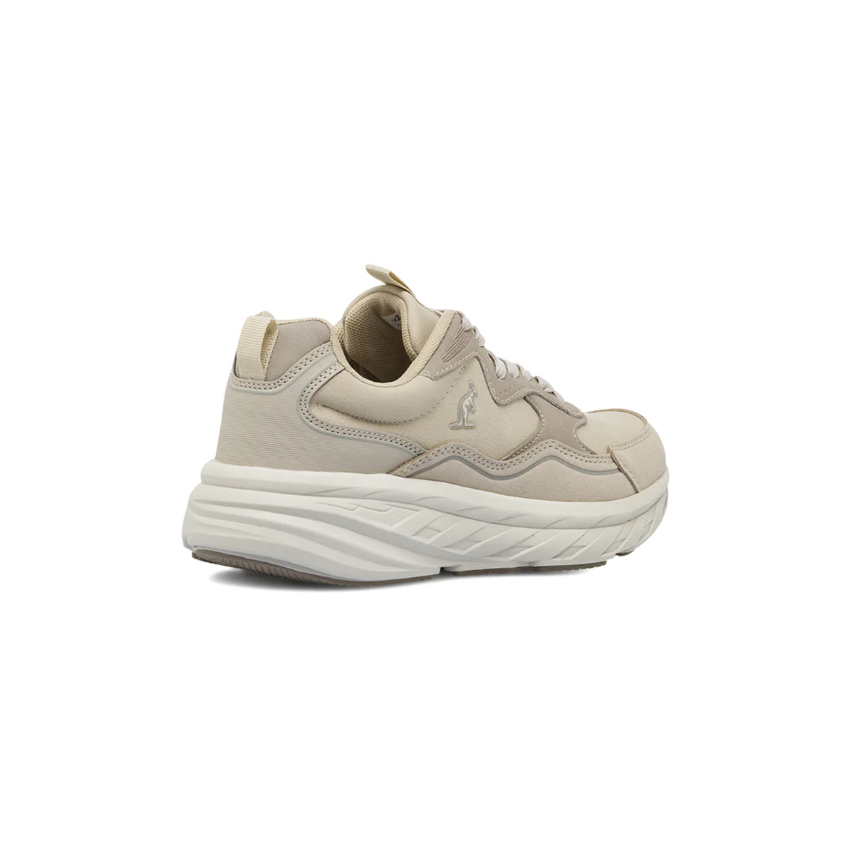 Sneakers da donna beige suola alta Australian performance - Image 3