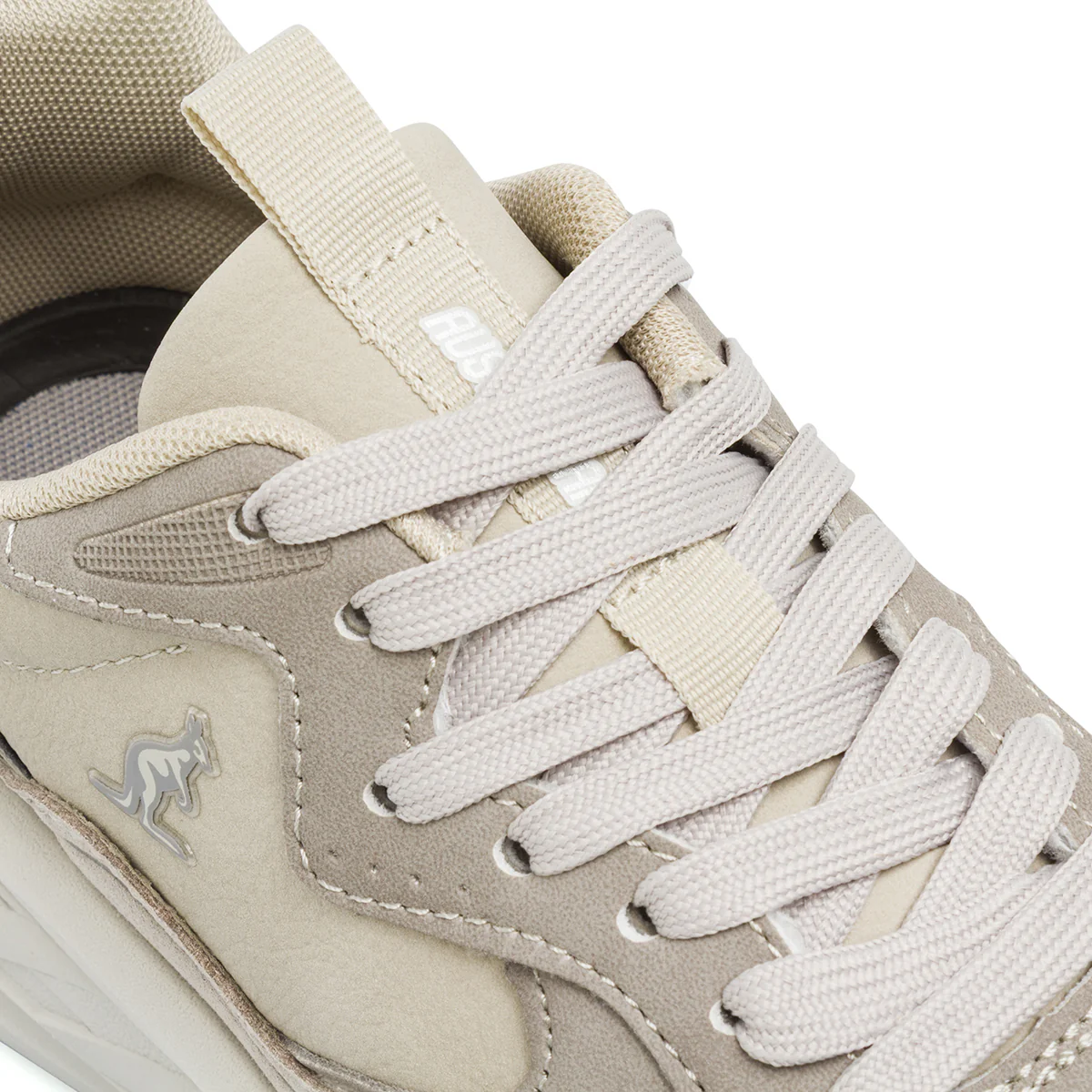 Sneakers da donna beige suola alta Australian performance - Image 5