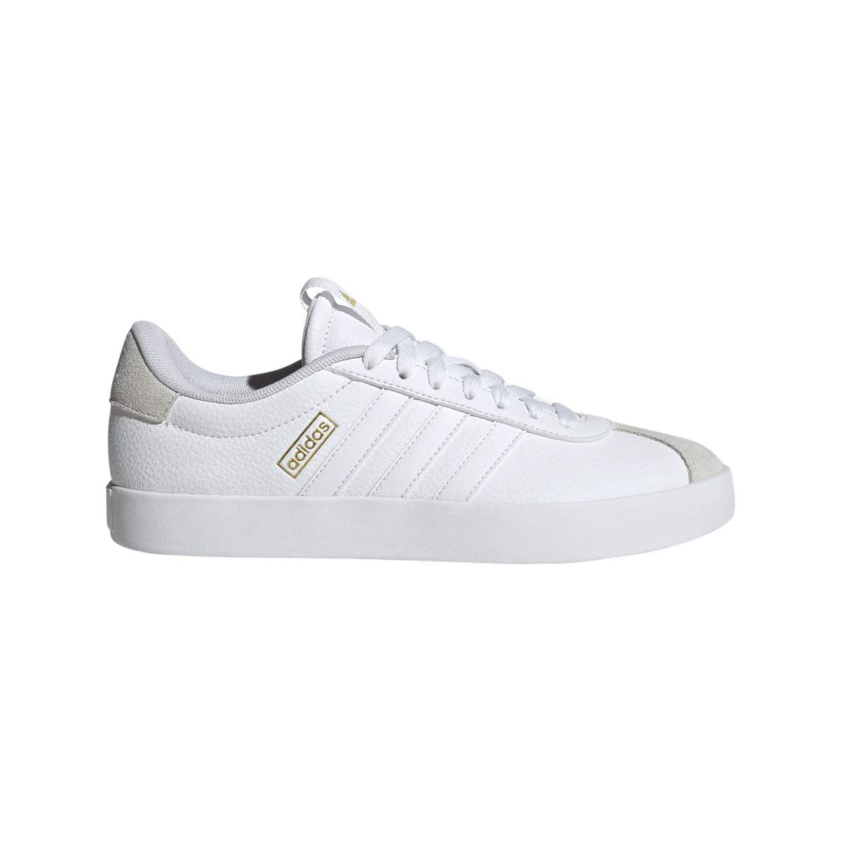 Sneakers da donna bianche con dettagli effetto scamosciato adidas VL Court 3.0 - Image 2
